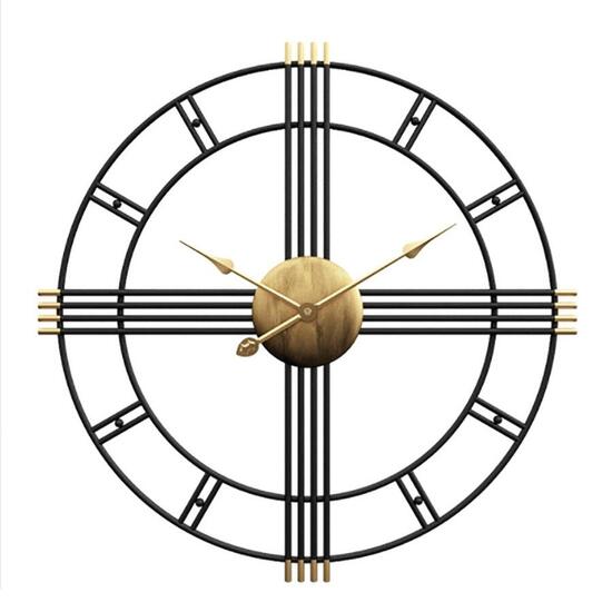 楽天市場】壁掛け時計 アイアンクロック 送料無料 十字 フレーム