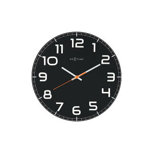 NexTime �l�N�X�^�C�� �Ǌ|�����v Classy Round Wall Clock �N���b�V�[���E���h �u���b�N �X�C�[�v �Â� ���� �i�`������ �V���v�� �C���e���A ������� �l�C �u�����h �a���� �L�O �v���[���g �M�t�g 
