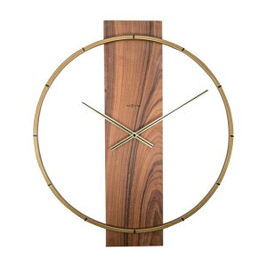 オランダ発 NexTime ネクスタイム 掛け時計 カール ブラウン 誕生日 記念 プレゼント ギフト 送料無料