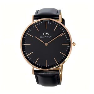 �y�M�t�g�Ή��zDANIEL WELLINGTON �_�j�G���E�F�����g�� �r���v Classic Sheffield Black Rose Gold 40 ���[�Y�S�[���h �u���b�N �t�@�b�V���� �E�H�b�` �l�C �u�����h ������� �a���� �L�O �v���[���g �M