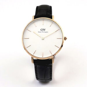 �y�M�t�g�Ή��z�_�j�G���E�F�����g�� DANIEL WELLINGTON �r���v PETITE READING 32 ���[�Y�S�[���h �z���C�g �u���b�N �N�I�[�c �A�i���O ������� �l�C �u�����h �a���� �L�O �v���[���g �M�t�g ��