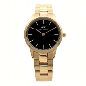 �y�M�t�g�Ή��z�_�j�G���E�F�����g�� DANIEL WELLINGTON �r���v Iconic Link Black Rose Gold 28 �A�C�R�j�b�N �����N �u���b�N ���[�Y�S�[���h ���f�B�[�X �E�H�b�` �V���v�� �A�i���O �t�@�b�V���� �l