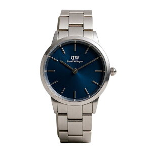 �y�M�t�g�Ή��z�_�j�G���E�F�����g�� DANIEL WELLINGTON �A�C�R�j�b�N�����N Iconic Link Arctic 36mm �r���v �����Y �x�r�[�u���[ �V���o�[ �N�I�[�c �t�@�b�V���� �E�H�b�` �l�C �u�����h ������� 