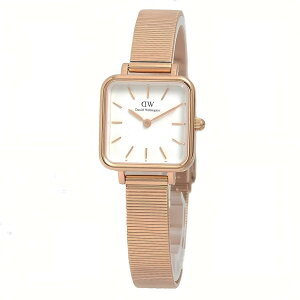 �y�M�t�g�Ή��z�_�j�G���E�F�����g�� DANIEL WELLINGTON �r���v Quadro Studio Rose Gold 22 �N�A�h�� �z���C�g ���[�Y�S�[���h �A�i���O ������� �l�C �u�����h �a���� �L�O �v���[���g �M�t�g ������