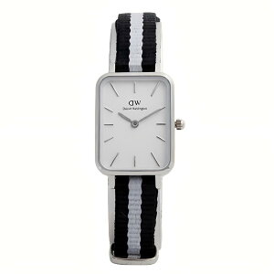 �y�M�t�g�Ή��z�_�j�G���E�F�����g�� DANIEL WELLINGTON �r���v Nako Yabuki x DW: Quadro Charcoal NATO �z���C�g ���f�B�[�X ���{���N�I�[�c �A�i���O ������� �l�C �a���� �L�O �v���[���g �M�t�g ����