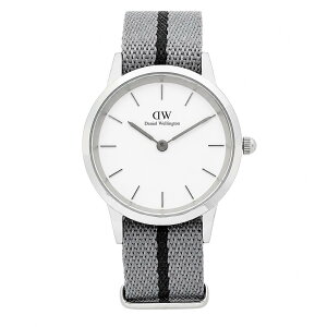 �y�M�t�g�Ή��z�_�j�G���E�F�����g�� DANIEL WELLINGTON �r���v Iconic NATO Grey Black 36mm ���j�Z�b�N�X �O���[ �u���b�N �I�t�z���C�g �l�C �u�����h ������� �a���� �L�O �v���[���g �M�t�g ����