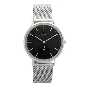 �y�M�t�g�Ή��z�_�j�G���E�F�����g�� DANIEL WELLINGTON �r���v Classic Multi-Eye Sterling Onyx �����Y �u���b�N �V���o�[ �A�i���O ���{���N�I�[�c ������� �l�C �u�����h �a���� �L�O �v���[���g �M