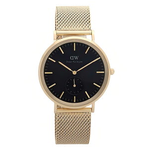 �y�M�t�g�Ή��z�_�j�G���E�F�����g�� DANIEL WELLINGTON �r���v Classic Multi-Eye Evergold Onyx �����Y �u���b�N �S�[���h �A�i���O ���{���N�I�[�c ������� �l�C �u�����h �a���� �L�O �v���[���g �M