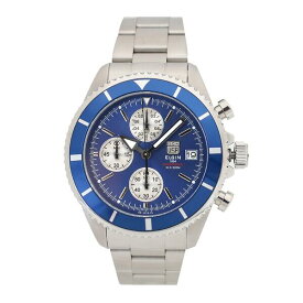 エルジン ELGIN クロノ クオーツ メンズ 腕時計 FK1418S-BL ブルー 国内正規品 ブルー おしゃれ ビジネス カジュアル ビジカジ 誕生日 記念 プレゼント ギフト 送料無料