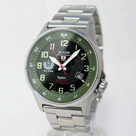 ケンテックス KENTEX JSDFソーラースタンダード メンズ 腕時計 S715M-04 グリーン 防衛省 陸上自衛隊 日本製 ビジネス カジュアル プレゼント ギフト 送料無料