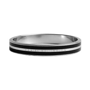 �y�M�t�g�Ή��z�_�j�G���E�F�����g�� DANIEL WELLINGTON �o���O�� Emalie Infinite Silver Black �V���o�[ ���f�B�[�X �X�e�����X�X�`�[�� ������ �����A�����M�[�Ή� ��i �A�N�Z�T���[ �l�C �u�����h 