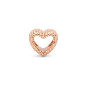 �y�M�t�g�Ή��z�p���h�� PANDORA �`���[�� Moments Beaded Open Heart Charm Rose Gold �I�[�v�� �n�[�g �`���[�� �u���X���b�g ���f�B�[�X ���[�Y�S�[���h �t�@�b�V���� �A�N�Z�T���[ �W���G���[ �l�C 