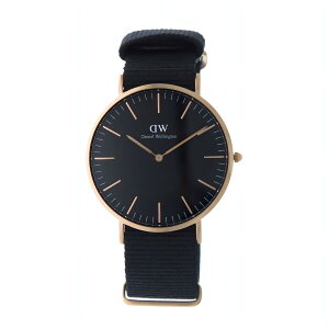 �y�M�t�g�Ή��z�_�j�G���E�F�����g�� DANIEL WELLINGTON �r���v Classic Cornwall Black Rose Gold 40 �N���V�b�N �R�[���E�H�[�� ���[�Y�S�[���h �u���b�N ���j�Z�b�N�X �E�H�b�` �N�I�[�c �A�i���O ����