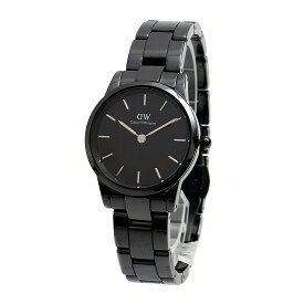 スウェーデン発ウォッチブランド ダニエルウェリントン DANIEL WELLINGTON 腕時計 レディース アイコニックリンクセラミック ICONIC LINK CERAMIC 28 ブラック アナログ おしゃれ 人気 ブランド 誕生日 記念 プレゼント ギフト 送料無料