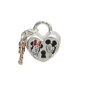 ph PANDORA uXbg`[ Disney Mickey Mouse & Minnie Mouse Padlock Charm fB[X Vo[ t@bV ANZT[ WG[ lC uh  a LO v[g Mt
