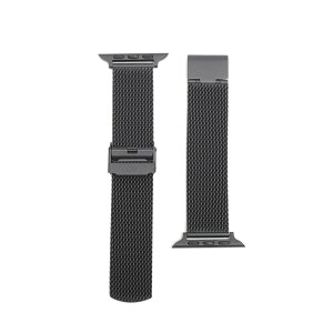 _jGEFg DANIEL WELLINGTON ւxg Smartwatch Sandblasted Mesh Strap Black bV XeXXeB[ AbvEHb`p Apple Watch38mm/40mm/41mmK ubN  lC uh 