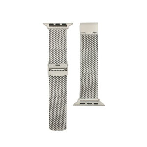 _jGEFg DANIEL WELLINGTON ւxg Smartwatch Sandblasted Mesh Strap Silver bV XeXXeB[ AbvEHb`p Apple Watch38mm/40mm/41mmK Vo[  lC uh 