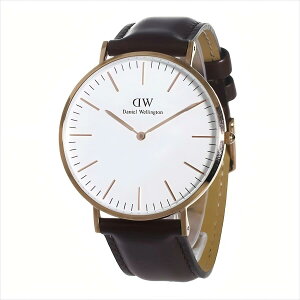 �y�M�t�g�Ή��z�_�j�G���E�F�����g�� DANIEL WELLINGTON �r���v Classic Bristol Rose Gold �N���V�b�N �u���X�g�� 40mm �E�H�b�` ���j�Z�b�N�X ���[�Y�S�[���h �z���C�g �_�[�N�u���E�� ������� �l�C 