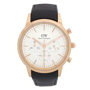 �y�M�t�g�Ή��z�_�j�G���E�F�����g�� DANIEL WELLINGTON �r���v Iconic Chronograph Sheffield RG �N���m�O���t ���f�B�[�X �z���C�g ���{���N�I�[�c �A�i���O ������� �a���� �L�O �v���[���g �M�t�g 