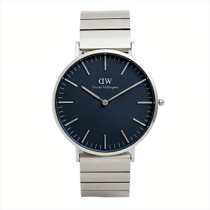 �y�M�t�g�Ή��z�_�j�G���E�F�����g�� DANIEL WELLINGTON �r���v CLASSIC PIANO LINK 40mm �����Y �u���[ �N�I�[�c �A�i���O ������� �l�C �u�����h �a���� �L�O �v���[���g �M�t�g ��������
