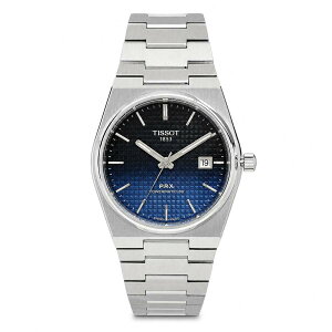 �y�M�t�g�Ή��z�e�B�\ TISSOT �r���v PRX 40mm Automatic Powermatic 80 �u���b�N�J�����I�� �u���[ �������� �A�i���O �����Y ������� �l�C �u�����h �a���� �L�O �v���[���g �M�t�g ��������