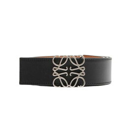 ロエベ LOEWE ベルト 51501010-1555-85 メンズ レディース ブラック ブラウン シルバー SMOOTH CALF BRASS ベルト REVERSIBLE ANAGRAM BELT リバーシブル おしゃれ 誕生日 記念 プレゼント ギフト 送料無料