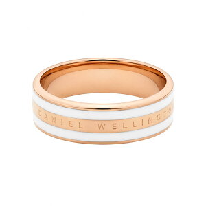 �y�M�t�g�Ή��z�_�j�G���E�F�����g�� DANIEL WELLINGTON �����O Emalie Ring Satin White Rose Gold ���[�Y�S�[���h �z���C�g �A�N�Z�T���[ �w�� ���f�B�[�X �����Y ������ ��i �l�C �u�����h ������� 