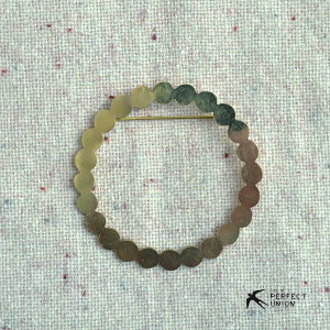 ハンドメイド/ブラスブローチ/リングリング 手作り 真鍮 BRASS ブラス 可愛い シンプル ギフト 日常使い ワンポイント プチプラ 大人かわいい ナチュラル ブローチ 人気