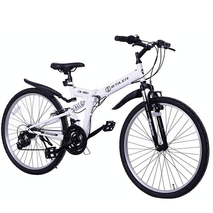 在庫処分超お得 新品KS26 自転車 マウンテンバイク シマノ21速 鍵付  