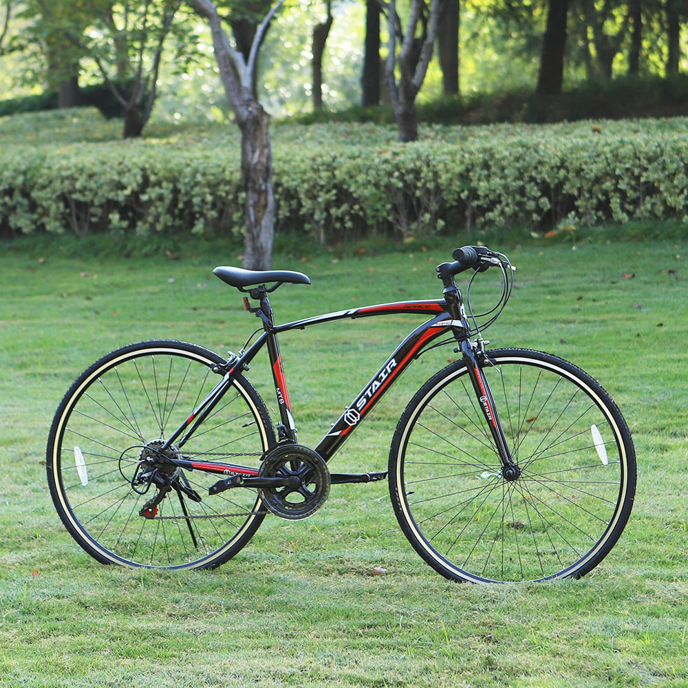 楽天市場】クロスバイク シマノ製14段変速 700*25C 軽量 自転車 前輪 