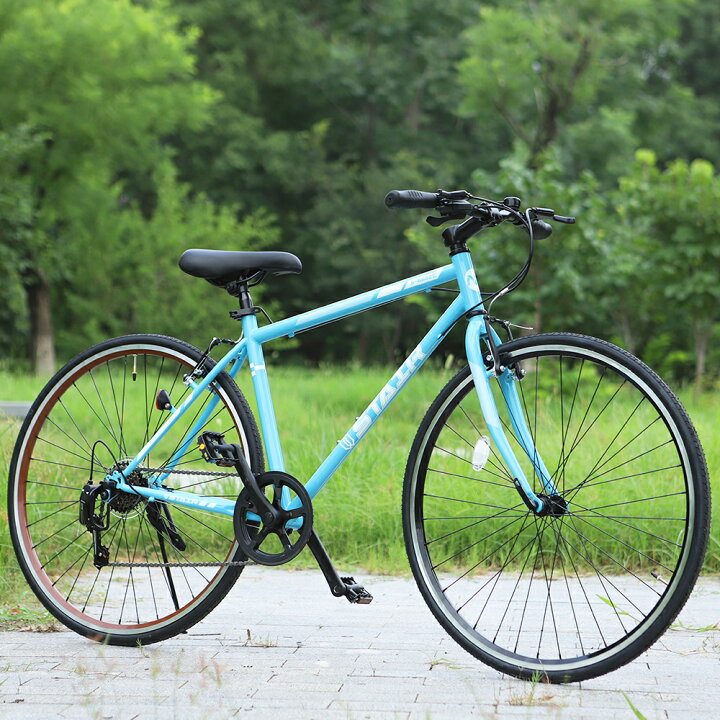 楽天市場】クロスバイク シマノ製6段変速 700*25C 軽量 自転車 前輪 