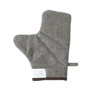 【最短・翌日出荷】ミリタリーライクなブランケット生地がおしゃれなコットンミトン<ミル ミトン>