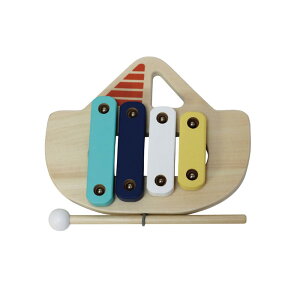 【最短・翌日出荷】木のおもちゃ 優しい音色を奏でながら走る、楽しい木琴カー。<リトルシロフォンカー>