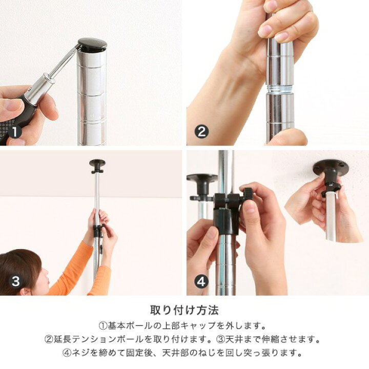 楽天市場】スチールラック ルミナス ラック 送料無料 [25mm] 補強 