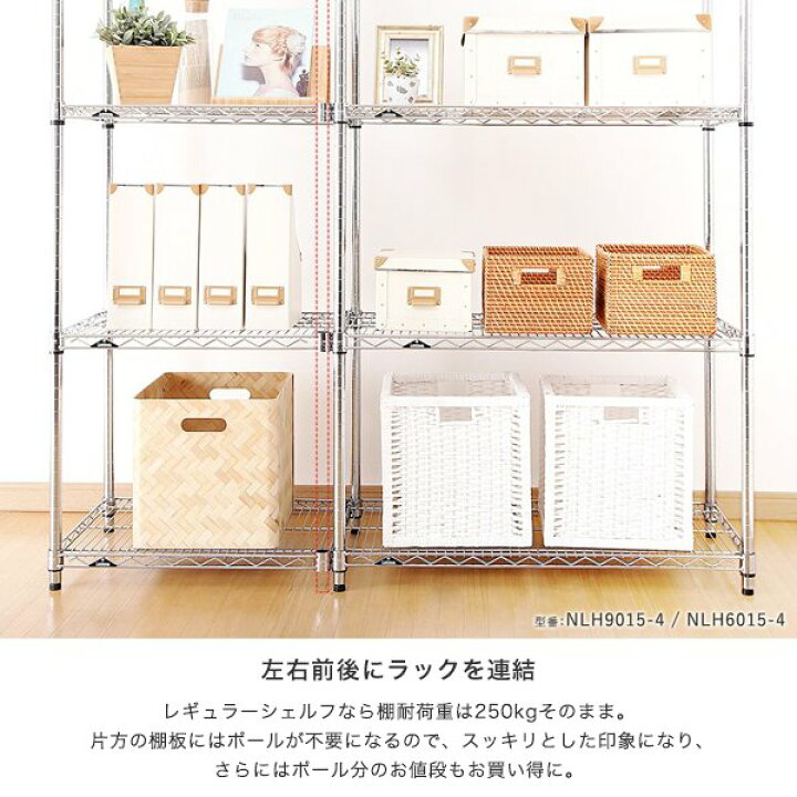 楽天市場】【ポイント3倍】 スチールラック ルミナス ラック [19mm] 棚 