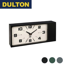 ブラックのみ予約販売(5月下旬出荷予定)DULTON ダルトン ダブル フェイス クロック レクタングル DOUBLE FACE CLOCK RECTANGLE 雑貨 時計 両面時計 壁掛け リビング シンプル インテリア おしゃれ アナログ