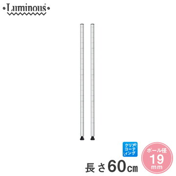 ルミナス径【19mm】ポール2本組60(高さ60cm)PHT-0060SL