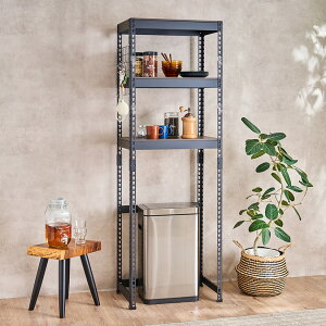 _P5{Ԓ^Lb`bN Lb`[ ^EbhbN ؐbN W METALWOOD RACK 60 3i(61×s41×180cm) zCg/ubN MWKT6018-3