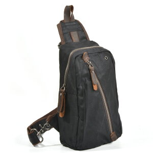 【クーポンあり】Perfectbag ボディバッグ 防水キャンバス 復古風 シンプルデザイン メンズ 男性用 斜めがけ 縦型 ワンショルダーバッグ ウエストバッグ iPadmini収納 メッセンジャーバッグ 自転