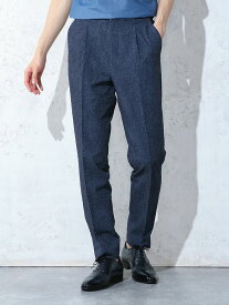 メンズパンツ セットアップ EDWIN シアサッカー セットアップ 2WAYストレッチ ウォッシャブル ストレスフリー オンオフ テレワーク ビジネスカジュアル ビジカジ ネイビー 春夏 S M L LL P.S.FA PSFA パーフェクトスーツ