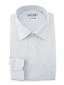 メンズ長袖ワイシャツ 長袖セミワイド アイシャツ　ベンベルグ セミワイド サックス 冷感素材 完全ノーアイロン 汗ジミ防止 抗菌防臭 ややスリム 3780 3980 3982 4182 4184 4386 4586 ポリエステル キュプラ 通年 PSFA