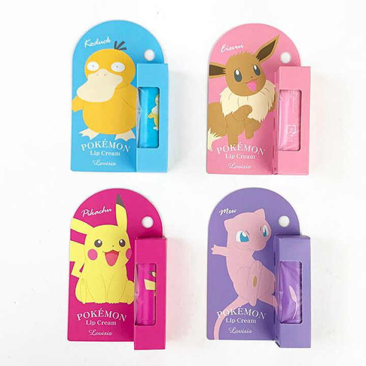 楽天市場 ポケットモンスター イーブイ リップクリーム リップ コスメ ポケモン ピンク グッズ 韓国製 キャラグッズ Perfect World Tokyo