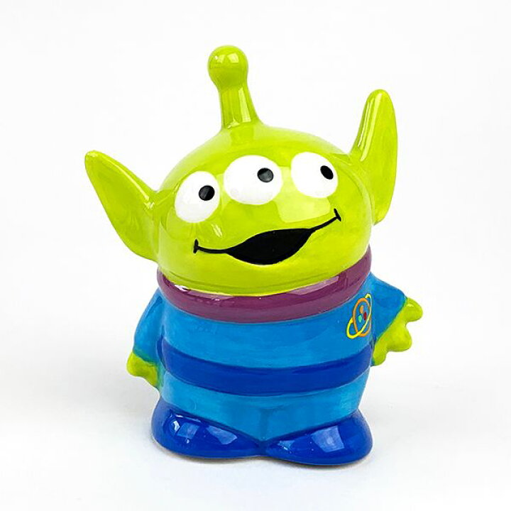 楽天市場 ディズニー エイリアン バンク エイリアン ディズニー Disney 貯金箱 トイストーリー グリーン キャラグッズ Perfect World Tokyo