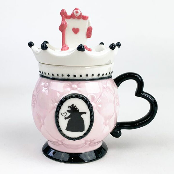 楽天市場 ディズニー アリスインワンダーランド フタ付きマグ Disney マグカップ 食器 ピンク グッズ キャラグッズ Perfect World Tokyo