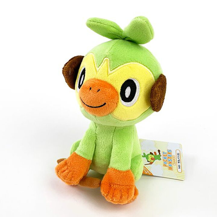 楽天市場 ポケットモンスター サルノリ サルノリs Pp149 ポケモン ポケモン ぬいぐるみ Pokemon 緑 グッズ キャラグッズ Perfect World Tokyo