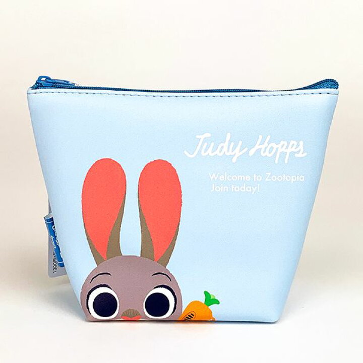 楽天市場 ディズニー ジュディ ホップス ミニ舟形ポーチ ズートピア ジュディホップス Disney ポーチ ジュディ グッズ ブルー Mcor キャラグッズ Perfect World Tokyo