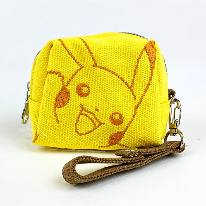楽天市場 ポケットモンスター ミニミニポーチ ピカチュウ ポケモン 刺繍 小物入れ 小さめ コンパクト コスメケース 収納 Mcor キャラグッズ Perfect World Tokyo