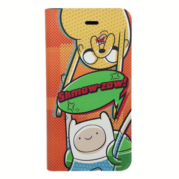楽天市場 アドベンチャータイム フィン ジェイク Iphone 7 6s 6 対応 フリップカバー Mcd キャラグッズ Perfect World Tokyo