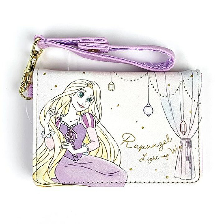 楽天市場 Disney プリンセス ディズニー 2つ折りパスケース ラプンツェル Girls Room カードケース パープル グッズ Mcor キャラグッズ Perfect World Tokyo