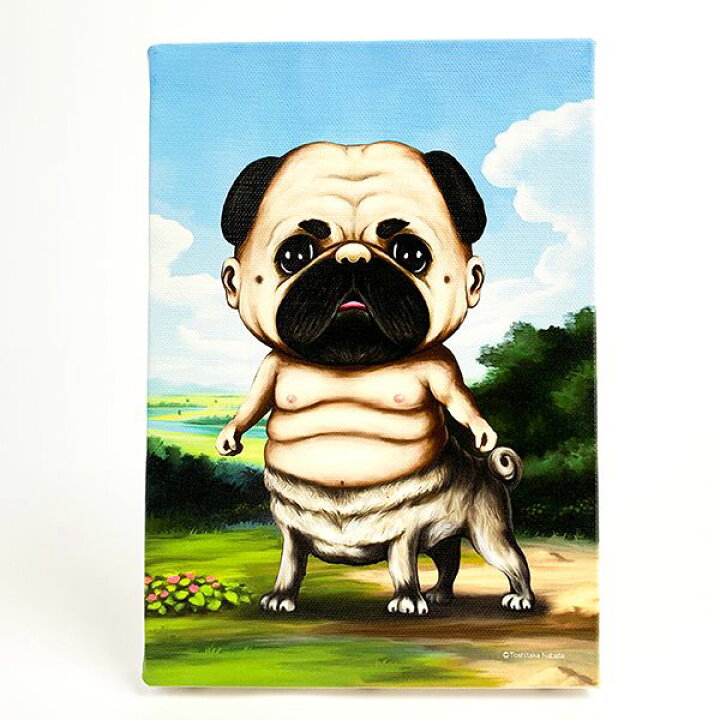 楽天市場 こびとづかん ウォールキャンバス イヌタウロス キャンバス 額絵 イラスト グッズ Mcor キャラグッズ Perfect World Tokyo